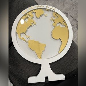 Globe Frame Guestbook